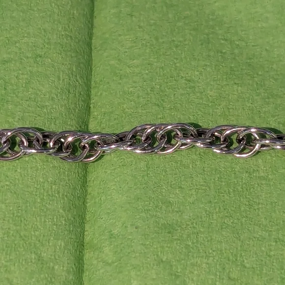Sterling Silver Rope Chain - 24" - Picture 3 of 7